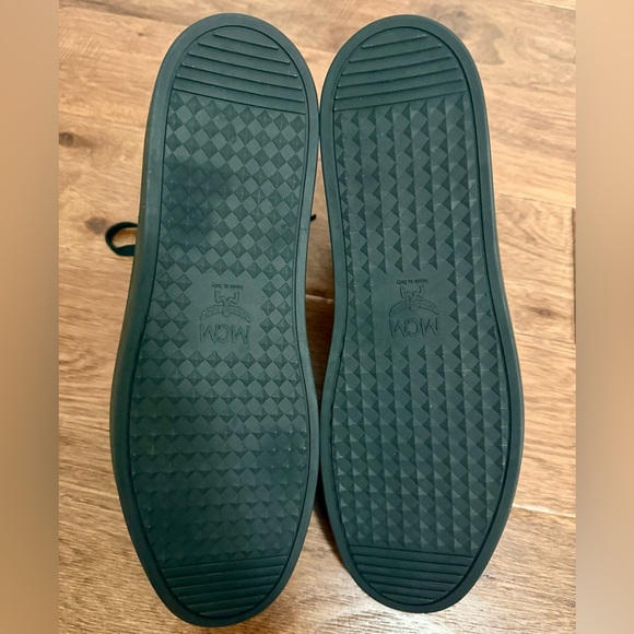 MCM High-Top Sneakers in Black and Brown - Picture 8 of 10